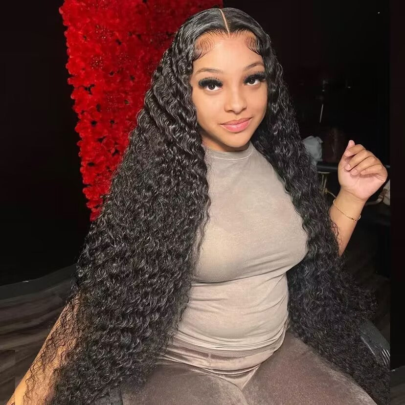 [2Wigs 13x6] Jerry Curly & Body Wave 30 Inches Lace Frontal Wigs