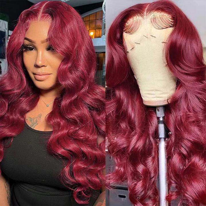 Tuenful-hair-99J-Burgundy-Body-Wave-wigs