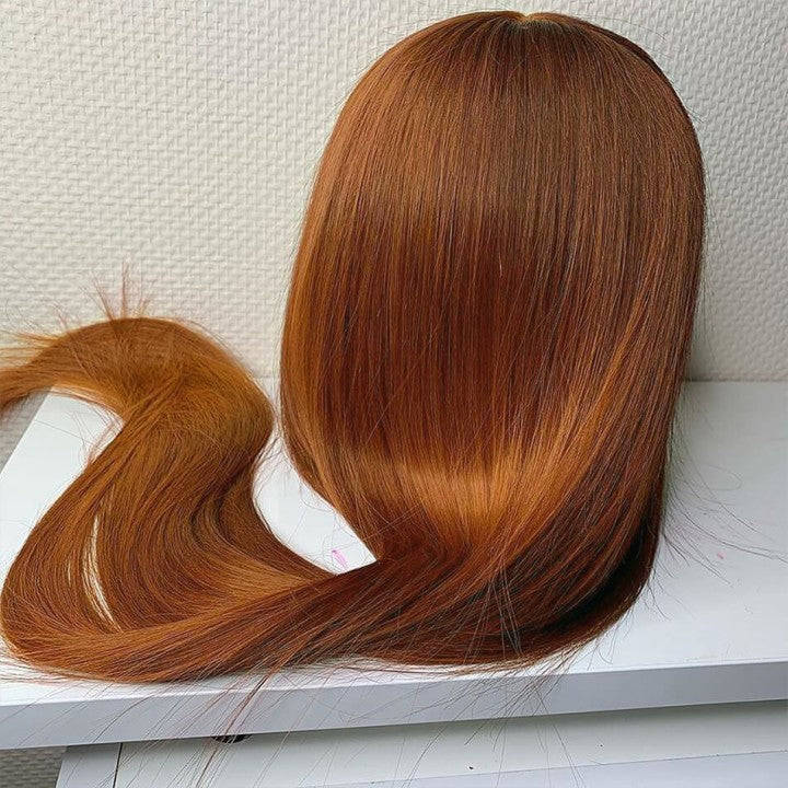 [2Wigs 13x6] Ginger Colored & 99J Colored 30 Inches Lace Frontal Wigs