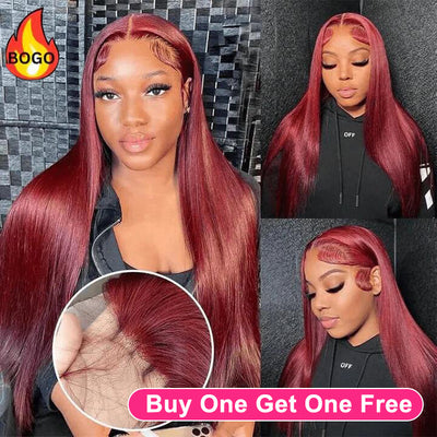 Tuneful-hair-99J-burgundy-colored-straight-wigs-bogo-sale