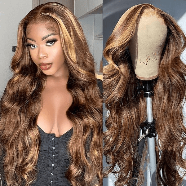 Tuneful-hair-Undetectable-HD-lace-4/27-Highlight-wigs