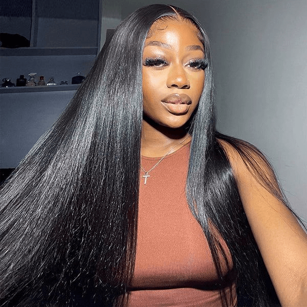 [2Wigs 13x6] Jerry Curly & Straight 30 Inches Lace Frontal Wigs