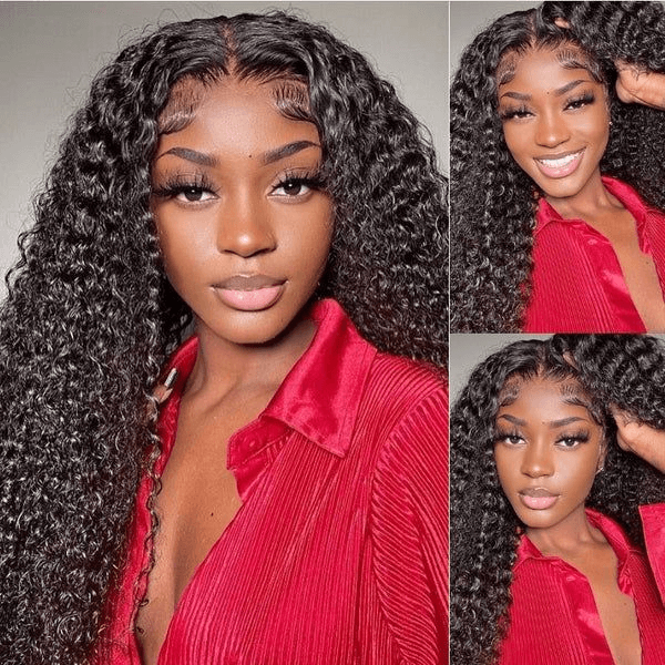 [2Wigs 13x6] Jerry Curly & Straight 30 Inches Lace Frontal Wigs