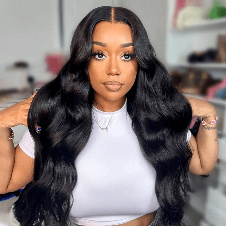 [2Wigs 13x6] Jerry Curly & Body Wave 24 Inches Lace Frontal Wigs