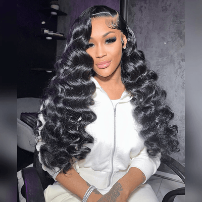 Tuneful Loose Deep Wave Transparent Lace 13x6 Lace 4x6 Wear Go Gluelss Human Hair Wigs