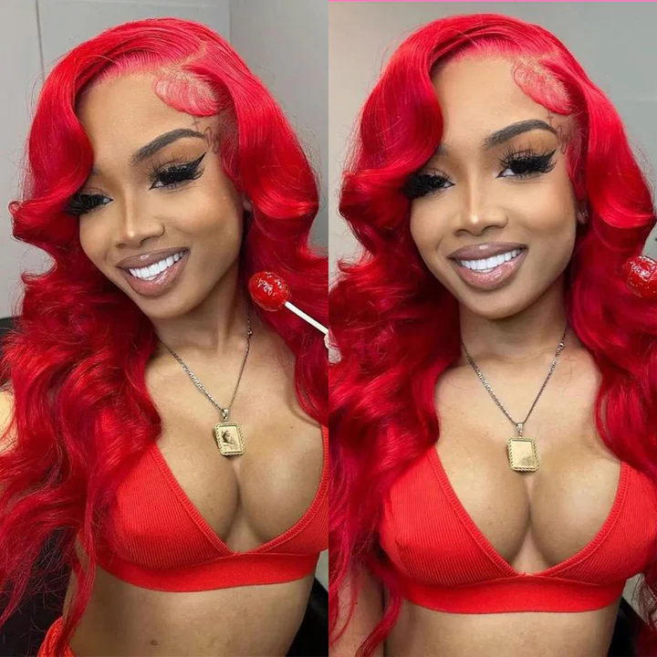 Tuneful-hair-red-color-wig