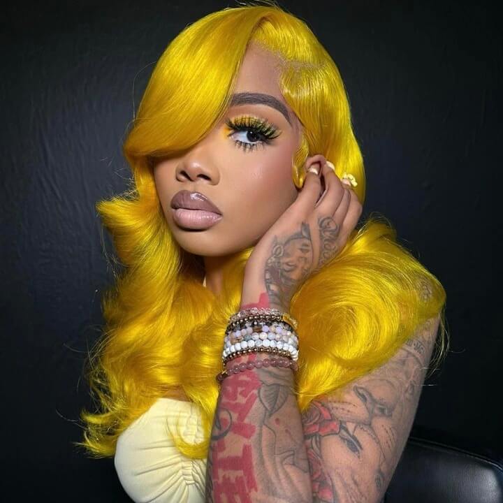 Tuneful-hair-yellow-color-wigs